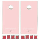 Search for pink cornhole sets Stylish