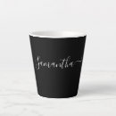 Search for white mugs Typography