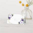 Search for purple place cards Peony