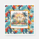 Search for bird paradise napkins Luau