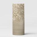 Search for gold candles Glitter