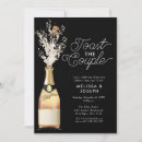 Search for toast engagement party invitations Bubbly