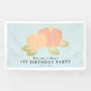 Search for fall birthday banners Blue
