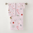 Search for pink christmas bath towels Retro
