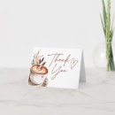 Search for coffee thank you cards Modern