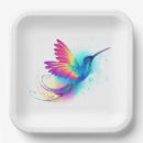 Search for hummingbird paper plates Exotic