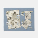 Search for vintage shabby doormats Blue