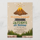 Search for volcano invitations Volcano dinosaur party