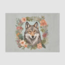 Search for wolf tissue paper Vintage