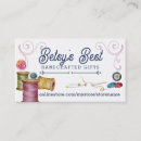 Search for shabby business cards Seamstress