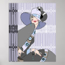 Search for art deco lady posters Twenties