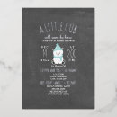 Search for polar bear baby boy shower invitations Snow