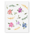 Search for flowers temporary tattoos Floral