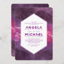 Search for outer space wedding invitations Cosmos