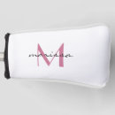 Search for women golf head covers Initial