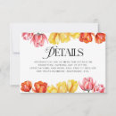 Search for bridal shower rsvp cards Floral