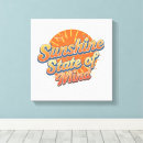 Search for beach quotes canvas prints Retro