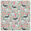 Search for vintage floral fabric Dog