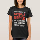 Search for airedale terrier tshirts Cute