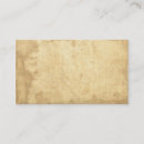 Search for parchment business cards Ancient