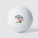Search for christmas golf balls Santa