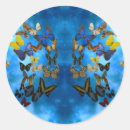 Search for blue butterfly stickers Wings