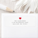 Search for heart return address labels Minimal