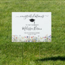 Search for wildflowers outdoor signs Graduation