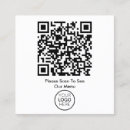 Search for menu business cards Elegant