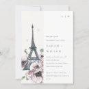 Search for paris engagement party invitations French
