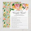 Search for who knows groom best Floral