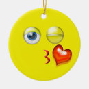 Search for emoji ornaments happy face