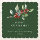 Search for christmas coasters Typography