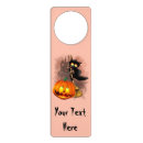 Search for trick or treat door hangers Pumpkin