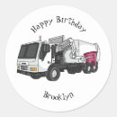 Search for garbage truck stickers trash