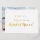 Search for maid of honor invitations Bridal party
