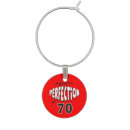 Search for 70th birthday wine charms 70 years old