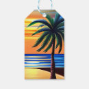 Search for tropical gift tags Sunset