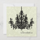 Search for chandelier wedding invitations Classy