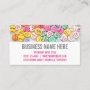 Search for valentines day business cards candy