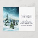 Search for winter wonderland save the date postcards Snow