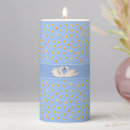 Search for blue and gold candles Golden