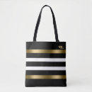 Search for black and white striped bags Stripes