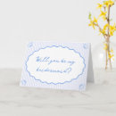 Search for beach wedding bridesmaid cards Will you be my