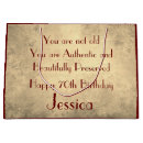 Search for 70th birthday gift bags Chic