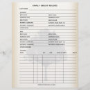 Search for genealogy notebooks Vintage