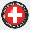 Search for medical stickers allergies