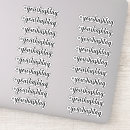 Search for hashtag stickers Social media