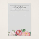 Search for floral display cards necklaces