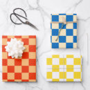 Search for checkered wrapping paper Retro